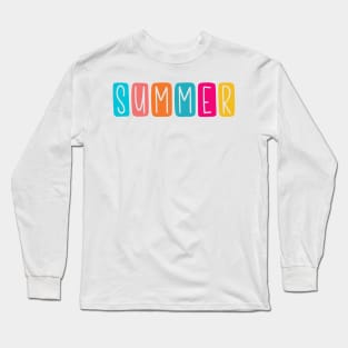 Summer Long Sleeve T-Shirt